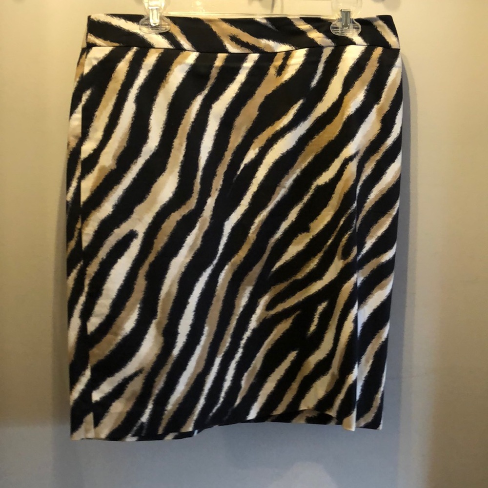 Talbots Tiger Pencil Skirt 14P